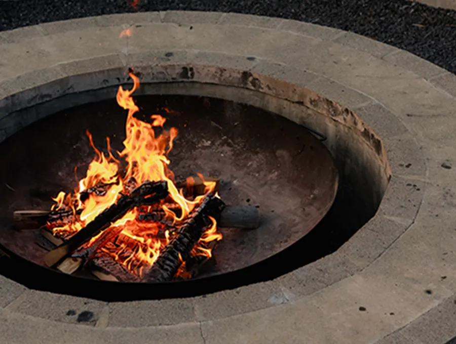 ファイヤーピットの画像