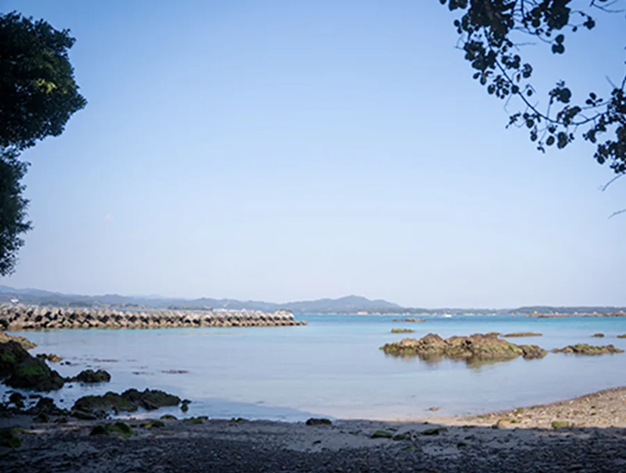 プライベートビーチの画像